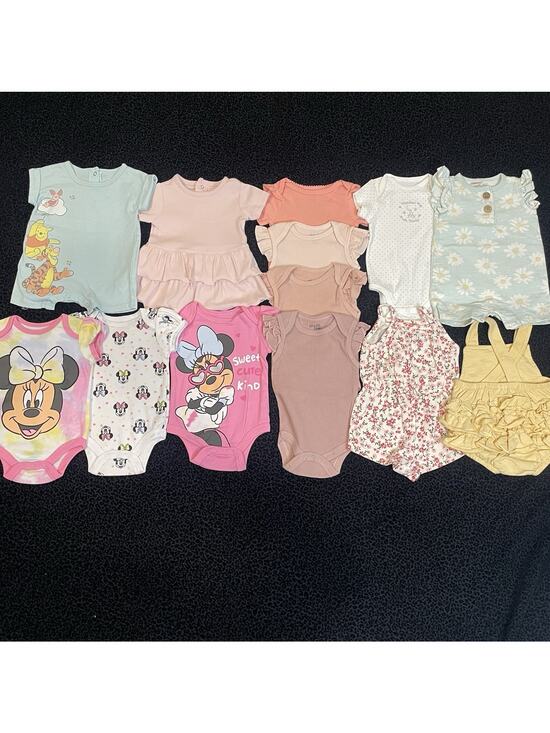 Mix It Other - Baby Girls Outfits Clothing Bundle 0-3M Lot Of 13